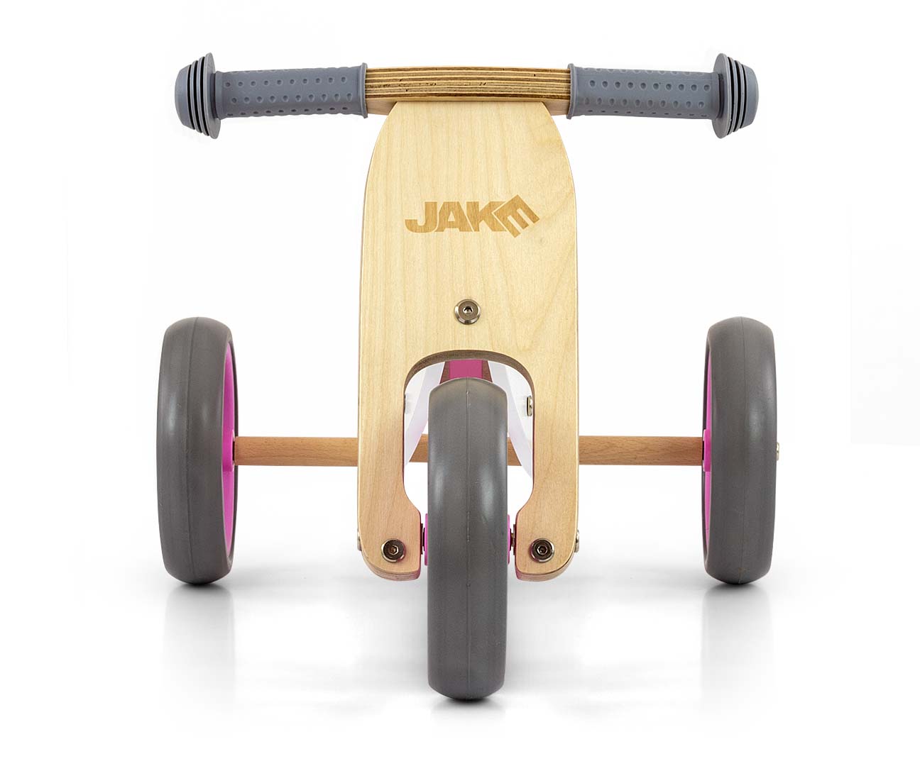 Drevené odrážadlo JAKE Classic Pink Milly Mally 2v1