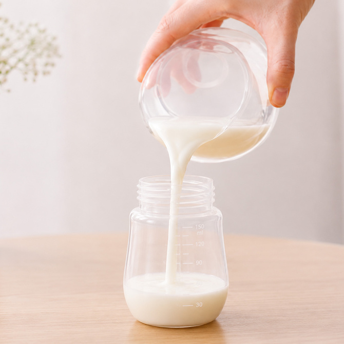 Silikónový zberač materského mlieka, 100 ml, BabyOno