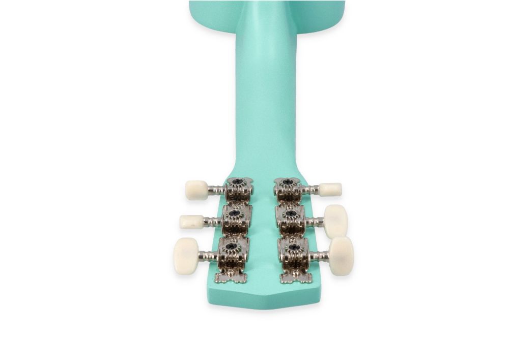 Drevená detská gitara Lesné zvieratká – mätová