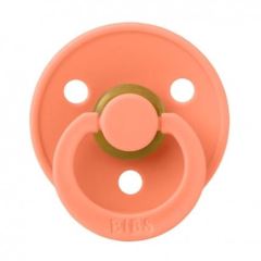 Kaučukový cumlík, BIBSKaučukový cumlík BIBS, 0-6 m, korálová (2)