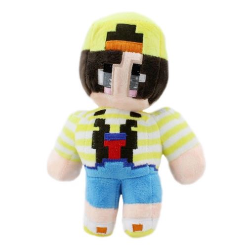Plyšová hračka Minecraft Steve skin ocelot 19cm