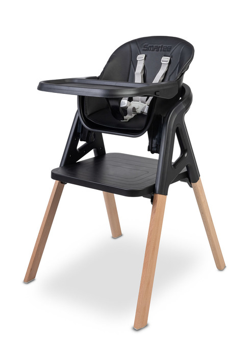 Jedálenská stolička Smartee Black 3v1