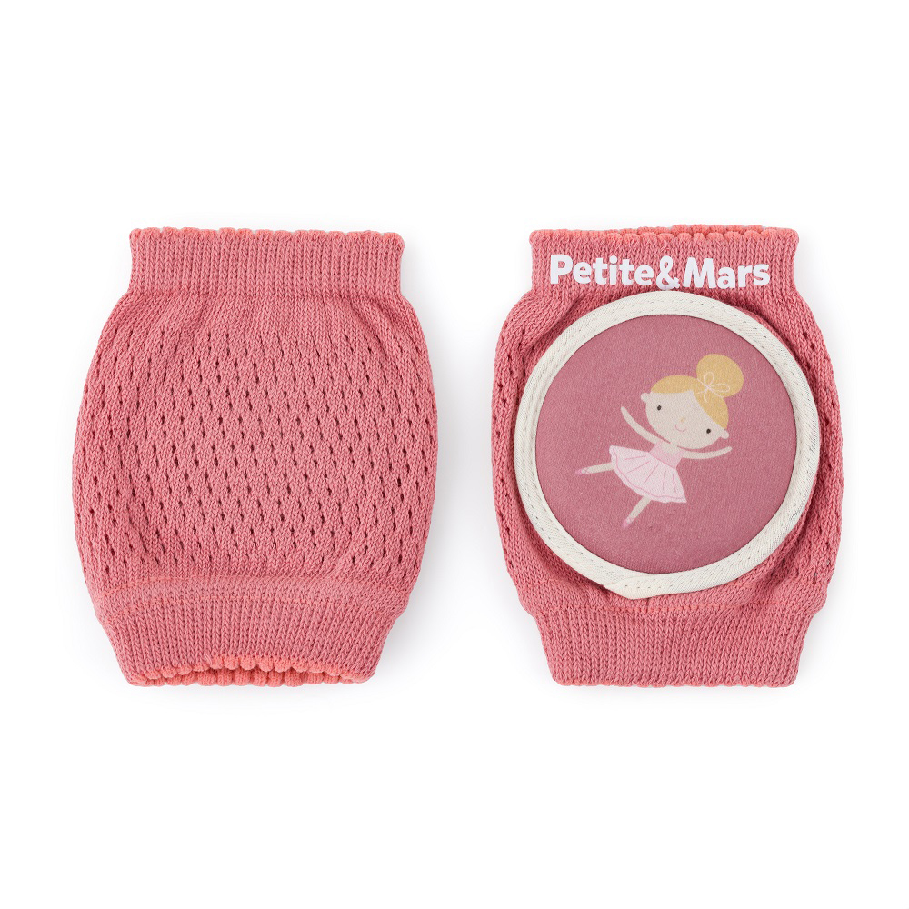Nákolenníky na lezení Petite&Mars Follow Dusty Rose, 6m+