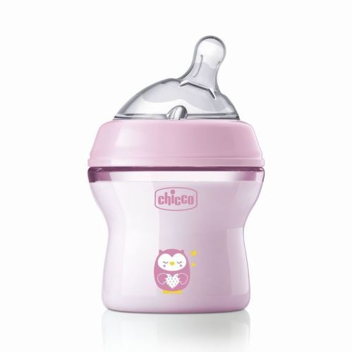 Fľaštička NF Chicco, 150ml, 0m+, dievča (564102)