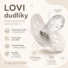 Dynamický cumlík 18 m+, 2 ks, silikónový, symetrický, nenarušuje sací reflex, Blossom Girl (4)