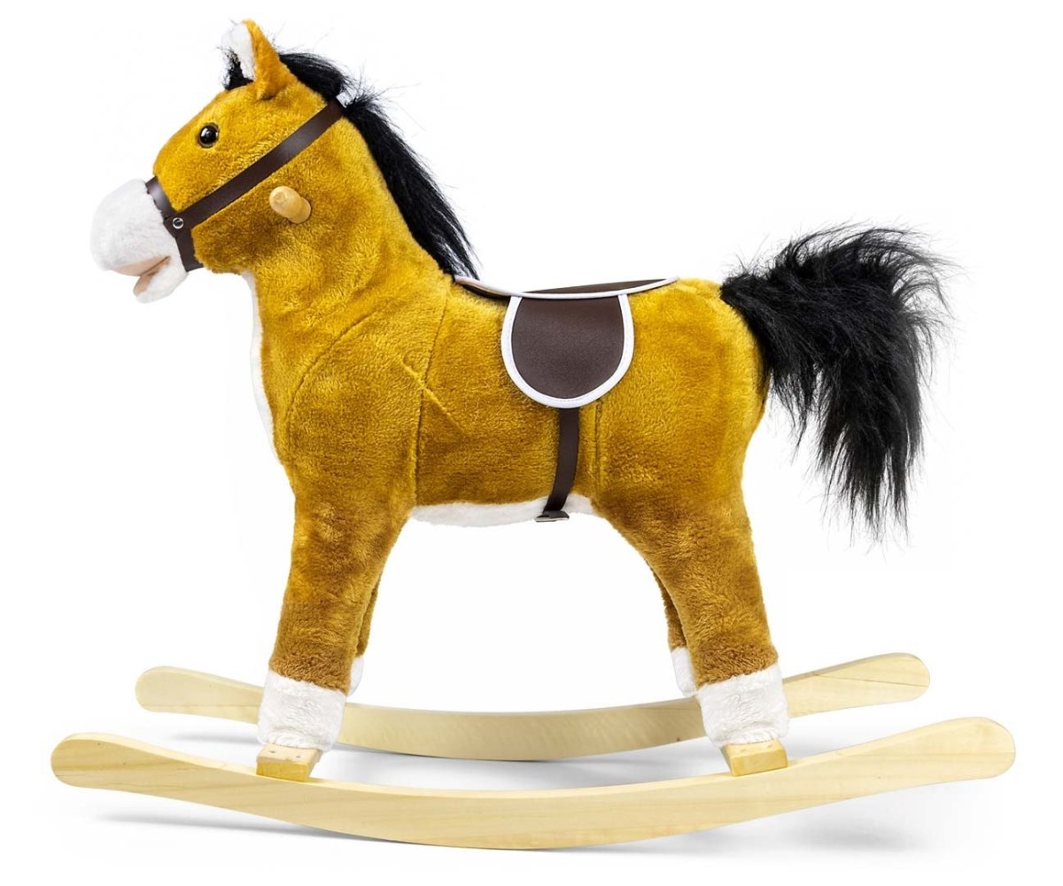 Houpací kůň Teddy Light Brown – Milly Mally