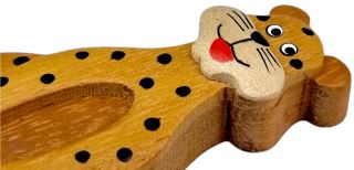 2Kids Toys Drevená magnetka veľká Leopard (1)