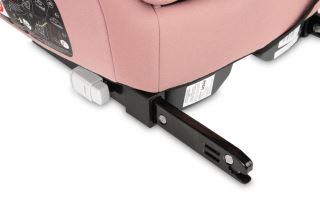 Podsedák, autosedačka Irbis i-Size 125–150 cm s ISOFIX – ruzová (597151)