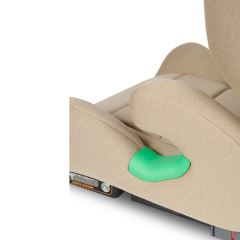Autosedačka Nimbus I-Size pre deti 100 - 150cm (4-12 rokov), isofix, béžová (5)