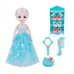 Spievajúci figúrka Elsa Frozen s doplnkami 30cm (2)