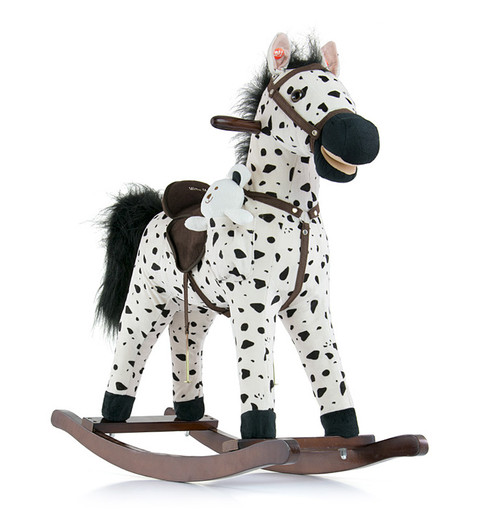 Hojdací koník Mustang Black Dot – Milly Mally