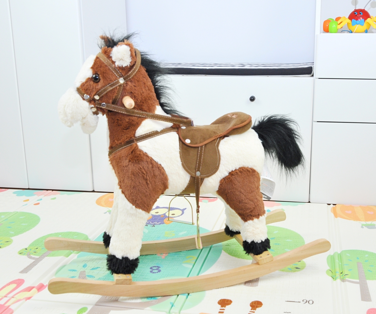 Hojdací koník Latek Dark Brown – Milly Mally