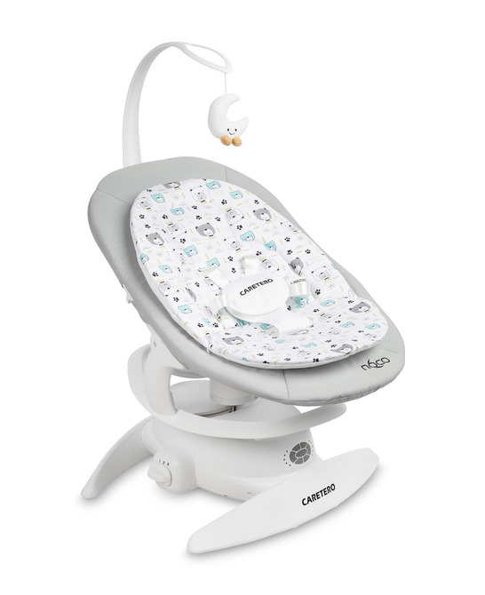Elektrické hojdačka Noco 2v1 - sivé