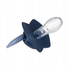 Cumlík Light Touch 0–6 m silikónový symetrický 2 ks GOLD Blue – ortodontický, BPA free (2)