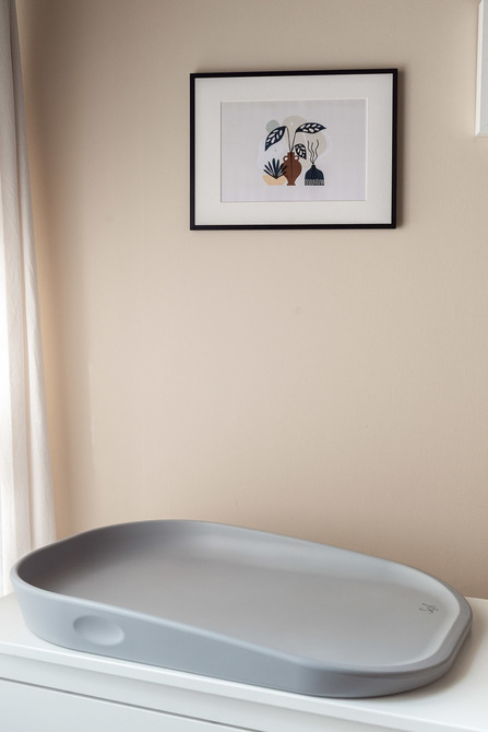 Mäkká prebaľovacia podložka Safi Grey, 50x70cm, Sensillo