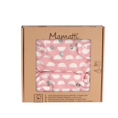 Mamatti Látková plenka EKO sada - kalhotky + 2 x plenka, vel. 3 - 8 kg, Hello (1)