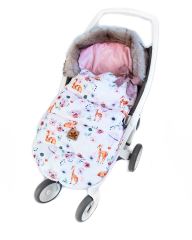 Detský fusak maxi PREMIUM Srnka 110x50cm + rukávník zadarmo (2)