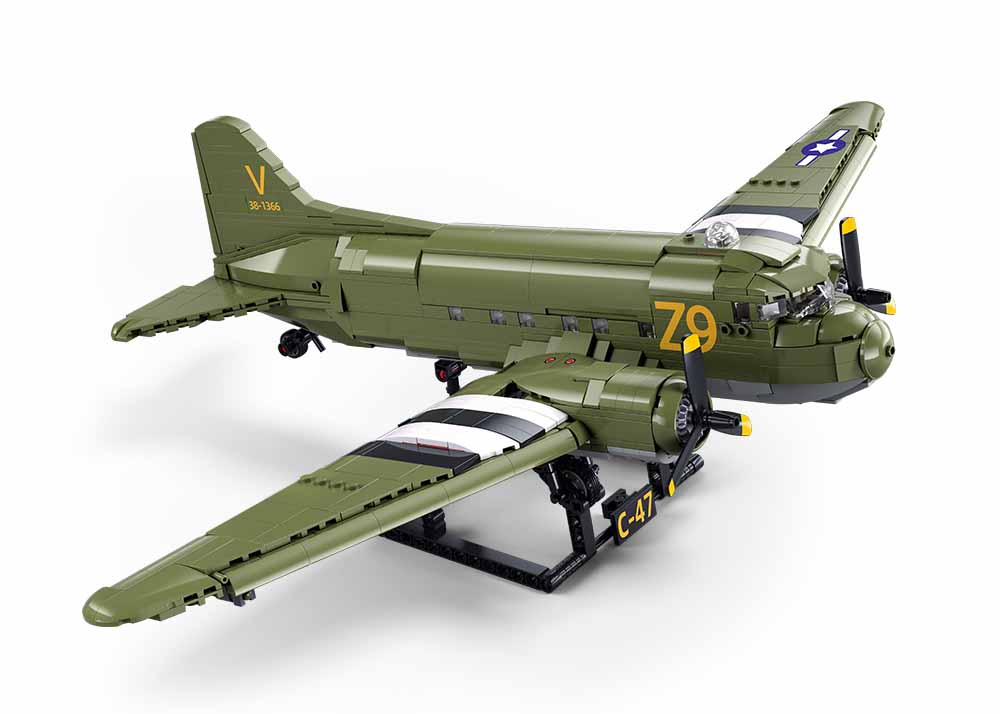 Sluban M38-B1366 Transportné lietadlo Douglas C-47