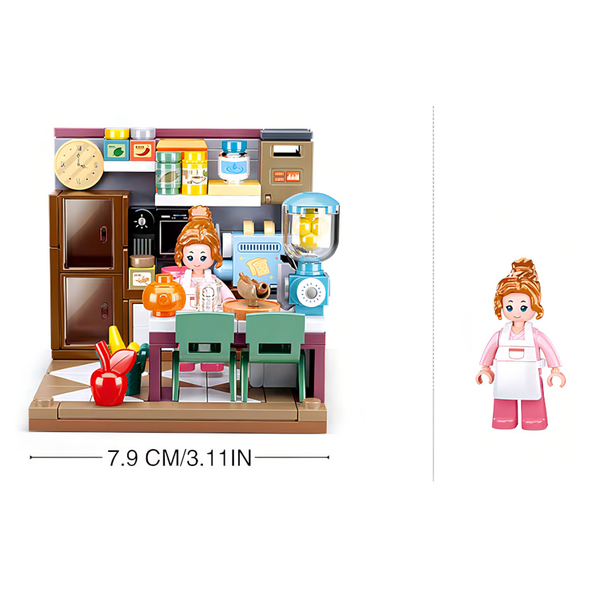 Sluban Girls Dream Mini Handcraft M38-B1016A Kuchyňa