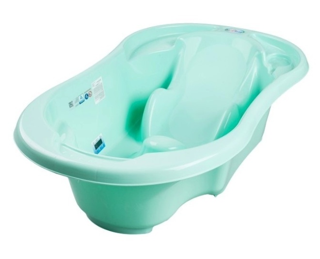 Tega Baby Anatomicky tvarovaná vanička 96cm, mátová