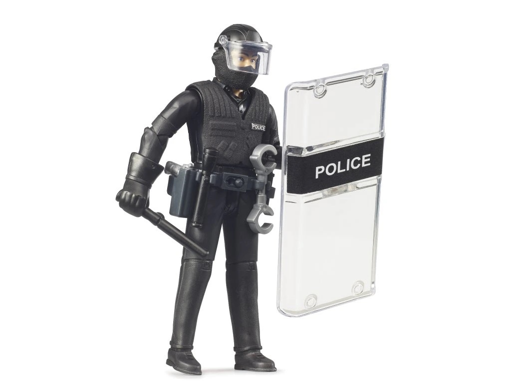 Bruder BWORLD Figúrka Policajt ťažkoodenec