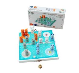 Adam Toys Drevená hra Človeče, nehnevaj sa! - Lesné zvieratká Adam Toys Drevená hra Človeče, nehnevaj sa! - Lesné zvieratká