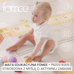 Toyz Fomee Forest Multifunkčná penová podložka 200×150 cm – obojstranná, taška (10)