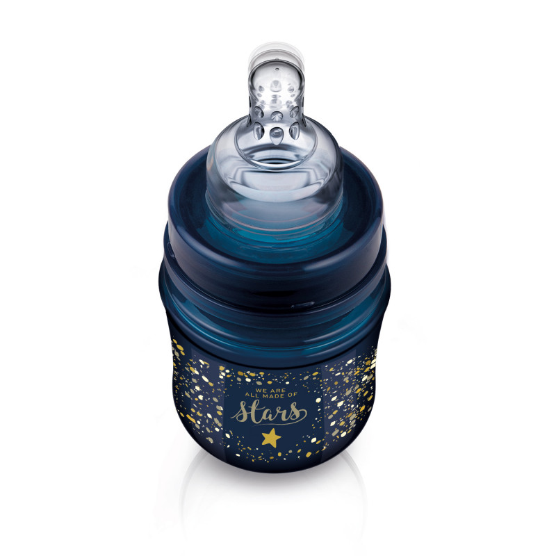 Dojčenská fľaška LOVI Stardust 120 ml, dynamický cumlík