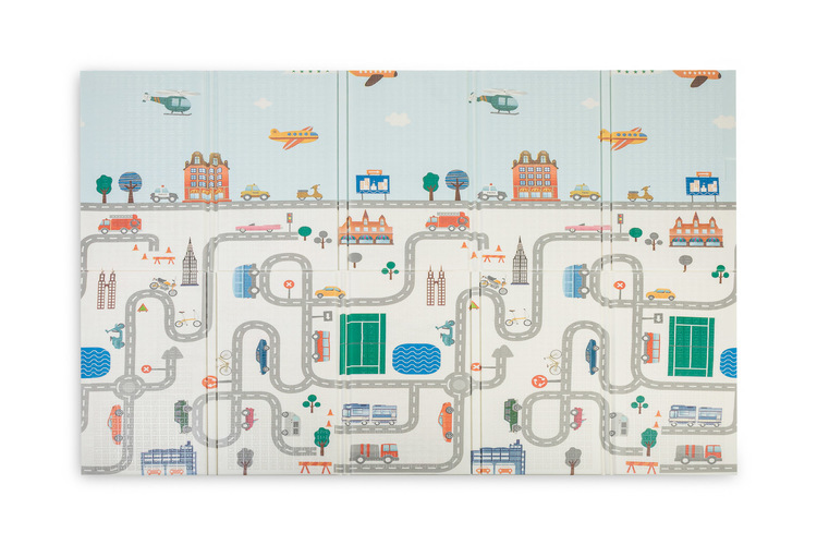 Toyz Fomee Street Multifunkčná penová podložka 200×180 cm – obojstranná