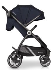 EURO CART Moderný športový kočík Corso 2021 - granát, nosnosť až 22 kg (6)