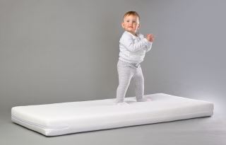 Detská matrac do postieľky kokos–pena 120×60 cm, 9 cm (559019)