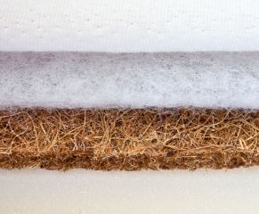 Detská matrac do postieľky kokos–pena 120×60 cm, 9 cm (559016)