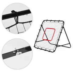 Futbalový rebounder tréningová odrážacia bránka pre deti 100x100 cm (8)