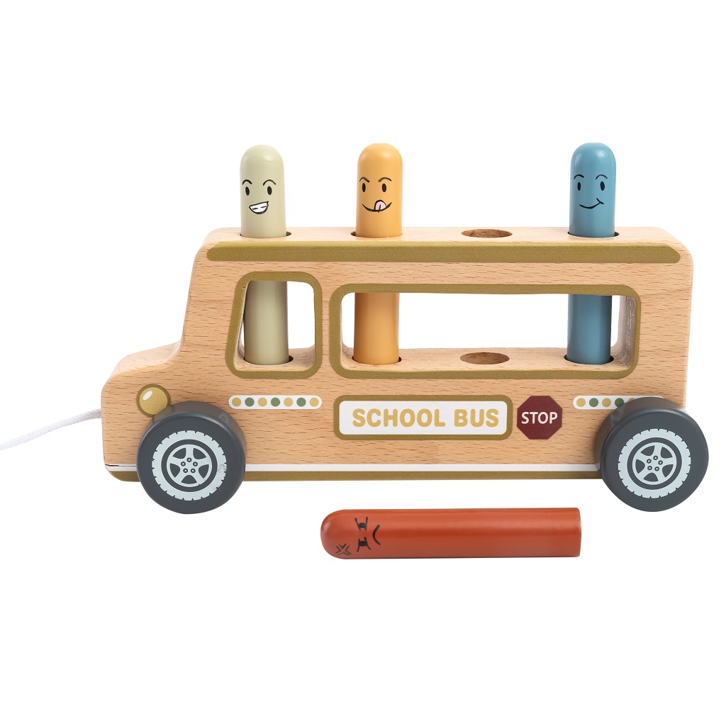 2Kids Toys Vystreľovacia hra Školský autobus