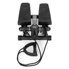 Fitness stepper s expandérmi na domáce cvičenie, s počítadlom a displejom (5)