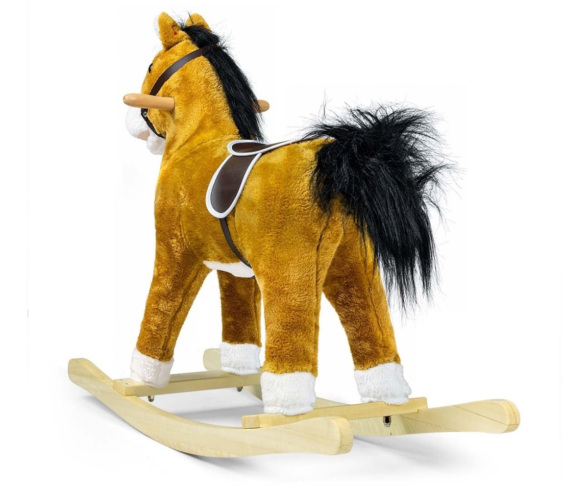 Houpací kůň Teddy Light Brown – Milly Mally