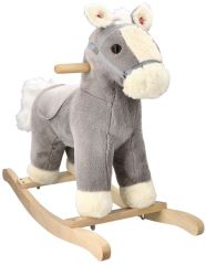 Hojdací Koník Šedák Adam Toys so zvukom - šedá Hojdací Koník Šedák Adam Toys so zvukom - šedá
