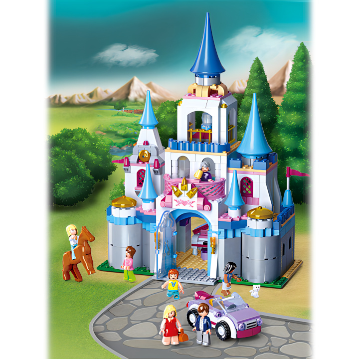 Sluban Girls Dream Holidays M38-B0610 Romantický zámok