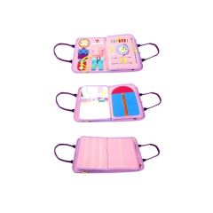 Senzoická aktivity kniha Jednorožec II – motorická látková kniha pre deti, 2Kids Toys (3)