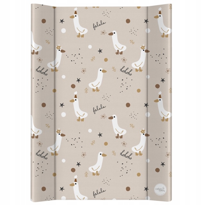 Ceba Baby Prebaľovacia podložka profilovaná Basic 50×70 cm, Crazy Ducks