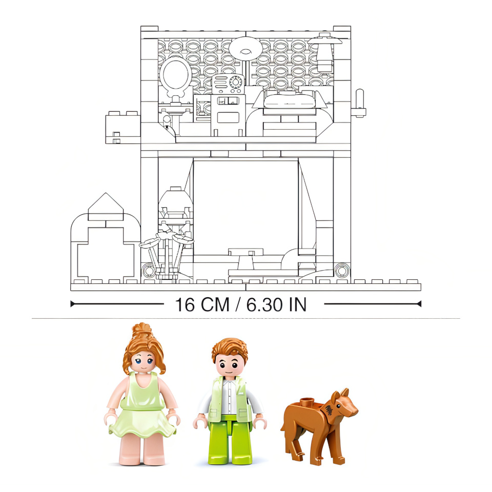 Sluban Girls Dream M38-B0821 Susedov dom
