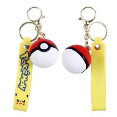 Detská kľúčenka Pokémon Pokébal s pútkom a karabínou (4)