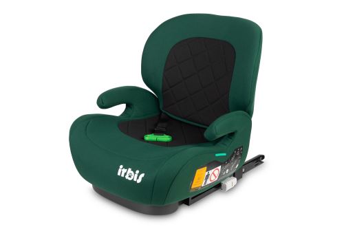 Podsedák, autosedačka Irbis i-Size 125–150 cm s ISOFIX – zelená