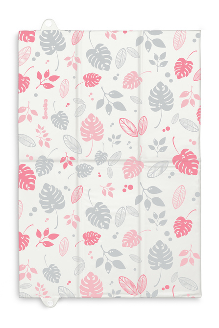 Skladacia cestovná prebaľovacia podložka Floral, 58 × 40 cm, Sensillo -ružová