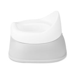 Detský nočník Bibi s vyberateľnou vložkou – ergonomický, protišmykový - šedý (5)