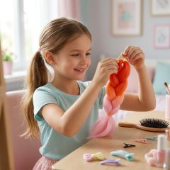 Pletený vrkôčik Jumbo Princess 60cm (3)