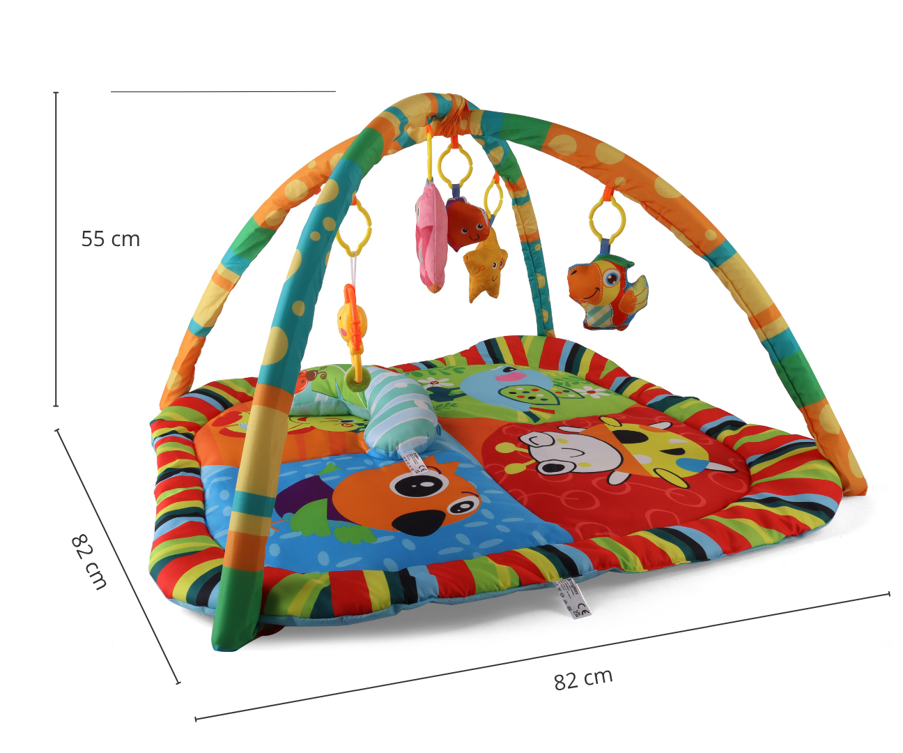 Hracia deka TinyMini Farebné zvieratká – Milly Mally