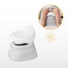 Detský nočník Bibi s vyberateľnou vložkou – ergonomický, protišmykový - pink (10)