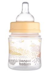 Antikoliková fľaštička EasyStart 120ml MOUNTAINS - bežová (1)