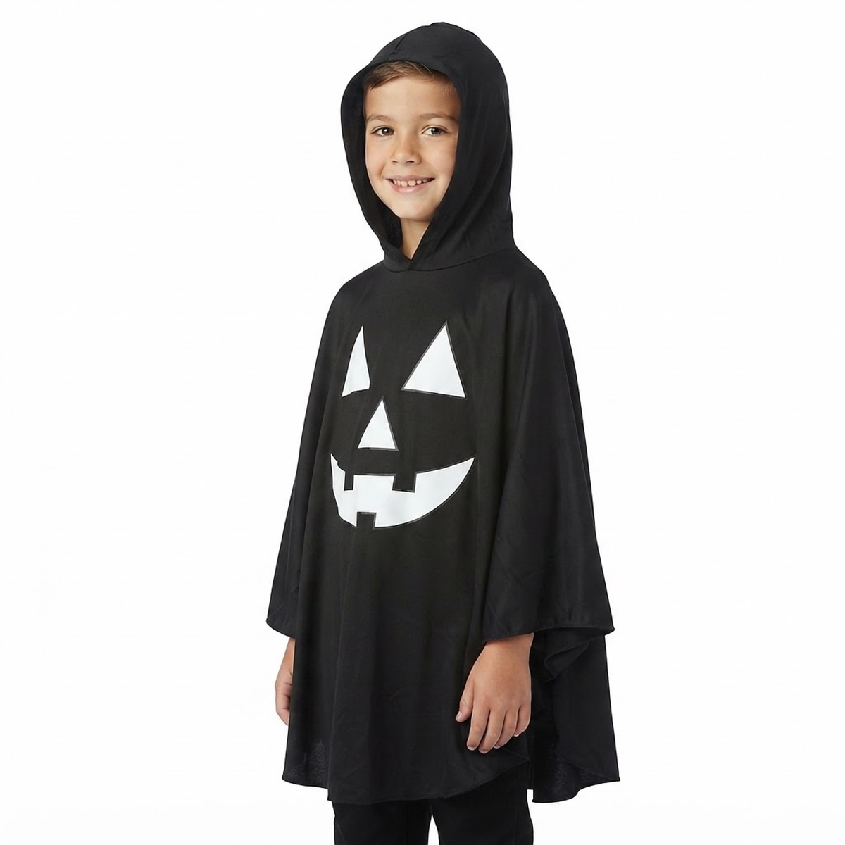 Detský karnevalový prevlek Black Halloween Scary Pumpkin